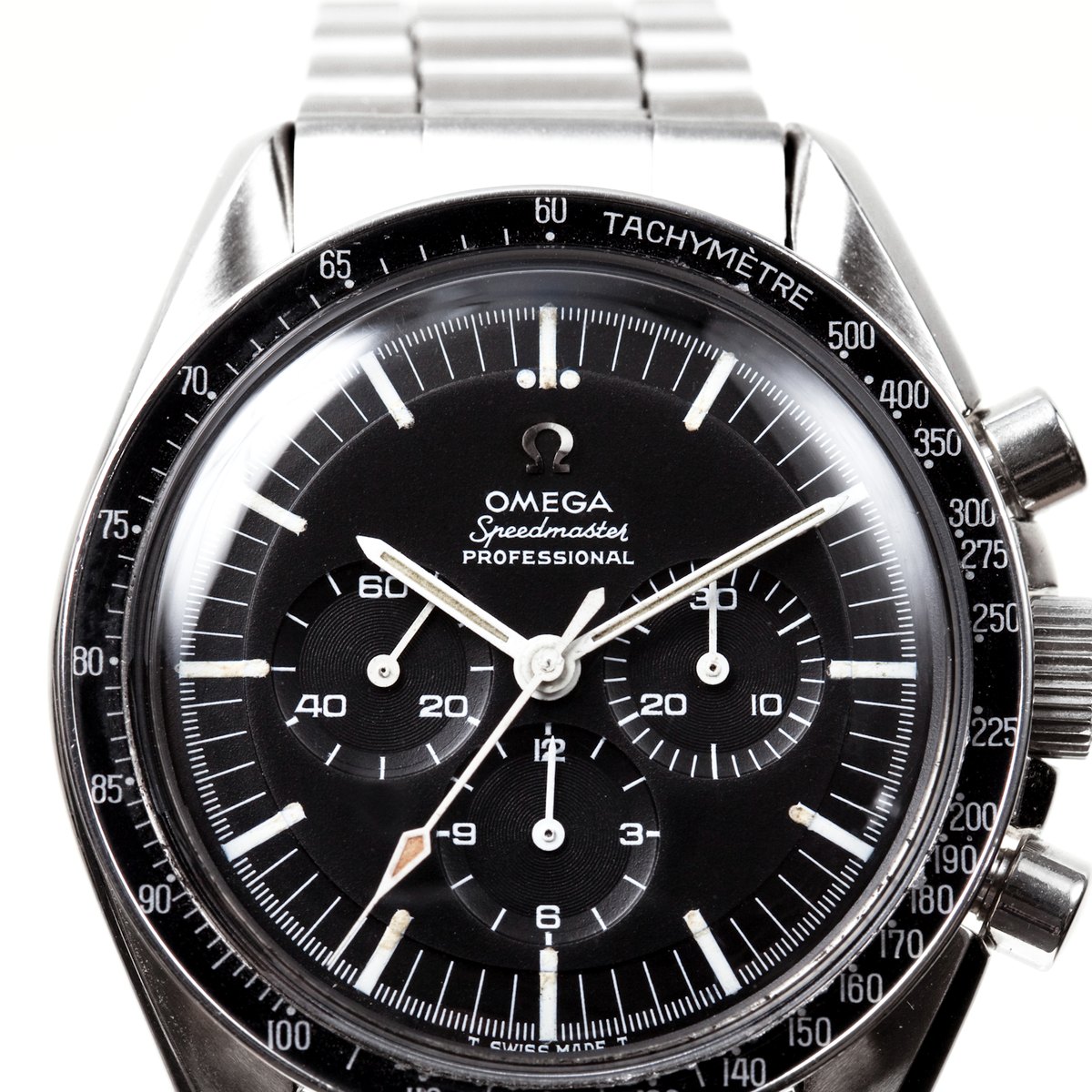 Representative vintage Omega Speedmaster pre-Moon watch